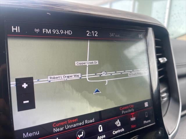 2019 RAM 1500 Laramie Crew Cab 4x4 5'7' Box